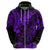 Hawaii King Kamehameha Hoodie Polynesian Pattern Purple Version LT01 - Polynesian Pride