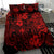 Hawaii King Kamehameha Bedding Set Polynesian Pattern Red Version LT01 - Polynesian Pride