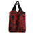 Hawaii King Kamehameha Grocery Bag Polynesian Pattern Red Version