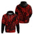 Hawaii King Kamehameha Hoodie Polynesian Pattern Red Version LT01 - Polynesian Pride