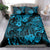 Hawaii King Kamehameha Bedding Set Polynesian Pattern Sky Blue Version LT01 - Polynesian Pride