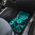 Hawaii King Kamehameha Car Mats Polynesian Pattern Turquoise Version LT01 - Polynesian Pride