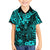 Hawaii King Kamehameha Hawaiian Shirt Polynesian Pattern Turquoise Version LT01 - Polynesian Pride