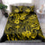 Hawaii King Kamehameha Bedding Set Polynesian Pattern Yellow Version LT01 - Polynesian Pride