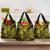 Hawaii King Kamehameha Grocery Bag Polynesian Pattern Yellow Version