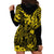 Hawaii King Kamehameha Hoodie Dress Polynesian Pattern Yellow Version LT01 - Polynesian Pride