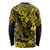 Hawaii King Kamehameha Long Sleeve Shirt Polynesian Pattern Yellow Version LT01 - Polynesian Pride