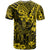 Hawaii King Kamehameha T Shirt Polynesian Pattern Yellow Version LT01 - Polynesian Pride