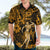 Hawaii Hula Girl Hawaiian Shirt Polynesian Pattern Gold Version LT01 - Polynesian Pride