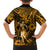 Hawaii Hula Girl Hawaiian Shirt Polynesian Pattern Gold Version LT01 - Polynesian Pride