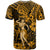 Hawaii Hula Girl T Shirt Polynesian Pattern Gold Version LT01 - Polynesian Pride