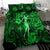 Hawaii Hula Girl Bedding Set Polynesian Pattern Green Version LT01 - Polynesian Pride