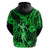 Hawaii Hula Girl Hoodie Polynesian Pattern Green Version LT01 - Polynesian Pride