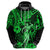 Hawaii Hula Girl Hoodie Polynesian Pattern Green Version LT01 - Polynesian Pride