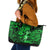 Hawaii Hula Girl Leather Tote Bag Polynesian Pattern Green Version LT01 Green - Polynesian Pride