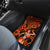 Hawaii Hula Girl Car Mats Polynesian Pattern Orange Version LT01 - Polynesian Pride