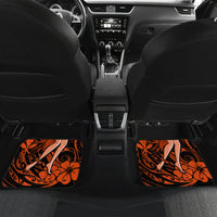 Hawaii Hula Girl Car Mats Polynesian Pattern Orange Version LT01 - Polynesian Pride
