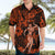 Hawaii Hula Girl Hawaiian Shirt Polynesian Pattern Orange Version LT01 - Polynesian Pride