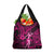 Hawaii Hula Girl Grocery Bag Polynesian Pattern Pink Version