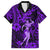 Hawaii Hula Girl Hawaiian Shirt Hibiscus Hawaii Tribal Tattoo Purple Version LT01 Purple - Polynesian Pride