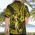 Hawaii Hula Girl Hawaiian Shirt Hibiscus Hawaii Tribal Tattoo Yellow Version LT01 - Polynesian Pride