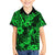 Hawaii Pineapple Hawaiian Shirt Paradise Flowers Pacific With Green Polynesian Tribal LT01 - Polynesian Pride