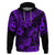 Hawaii Pineapple Hoodie Polynesian Pattern Purple Version LT01 Pullover Hoodie Purple - Polynesian Pride