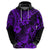 Hawaii Pineapple Hoodie Polynesian Pattern Purple Version LT01 - Polynesian Pride