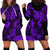 Hawaii Pineapple Hoodie Dress Polynesian Pattern Purple Version LT01 - Polynesian Pride