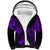 Hawaii Pineapple Sherpa Hoodie Polynesian Pattern Purple Version LT01 Unisex Purple - Polynesian Pride