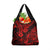 Hawaii Pineapple Grocery Bag Polynesian Pattern Red Version