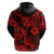 Hawaii Pineapple Hoodie Polynesian Pattern Red Version LT01 - Polynesian Pride