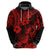 Hawaii Pineapple Hoodie Polynesian Pattern Red Version LT01 - Polynesian Pride