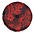 Hawaii Pineapple Spare Tire Cover Polynesian Pattern Red Version LT01 - Polynesian Pride