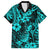 Hawaii Pineapple Hawaiian Shirt Polynesian Pattern Turquoise Version LT01 Turquoise - Polynesian Pride