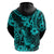 Hawaii Pineapple Hoodie Polynesian Pattern Turquoise Version LT01 - Polynesian Pride