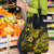 Hawaii Pineapple Grocery Bag Polynesian Pattern Yellow Version