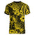 Hawaii Pineapple Women V Neck T Shirt Polynesian Pattern Yellow Version LT01 - Polynesian Pride