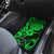 Hawaii Shaka Sign Car Mats With Polynesian Hibiscus Green Unique LT01 - Polynesian Pride