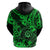 Hawaii Shaka Sign Hoodie With Polynesian Hibiscus Green Unique LT01 - Polynesian Pride