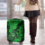 Hawaii Shaka Sign Luggage Cover With Polynesian Hibiscus Green Unique LT01 - Polynesian Pride