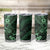 Hawaii Shaka Sign Tumbler Cup With Polynesian Hibiscus Green Unique