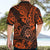 Hawaii Shaka Sign Hawaiian Shirt With Polynesian Hibiscus Orange Unique LT01 - Polynesian Pride