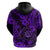 Hawaii Shaka Sign Hoodie Polynesian Pattern Purple Version LT01 - Polynesian Pride