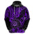 Hawaii Shaka Sign Hoodie Polynesian Pattern Purple Version LT01 - Polynesian Pride