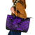 Hawaii Shaka Sign Leather Tote Bag Polynesian Pattern Purple Version LT01 Purple - Polynesian Pride