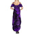 Hawaii Shaka Sign Summer Maxi Dress Polynesian Pattern Purple Version LT01 - Polynesian Pride