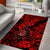 Hawaii Shaka Sign Area Rug Polynesian Pattern Red Version LT01 - Polynesian Pride