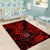 Hawaii Shaka Sign Area Rug Polynesian Pattern Red Version LT01 - Polynesian Pride