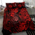 Hawaii Shaka Sign Bedding Set Polynesian Pattern Red Version LT01 - Polynesian Pride